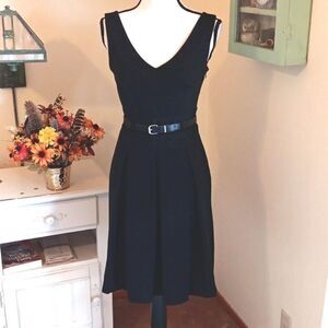 New York and Company Stretch Black Dress